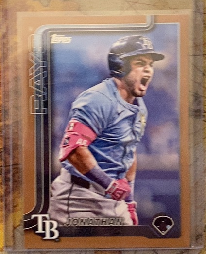 2025 Topps Series 2 #678 Jonathan Aranda — front