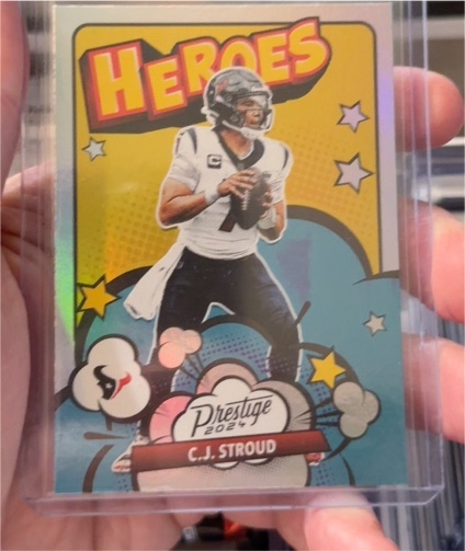 2024 Panini Prestige Heroes #2 C.J. Stroud — front