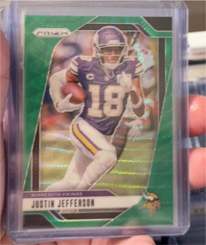 2024 Panini Prizm #187 Justin Jefferson — front