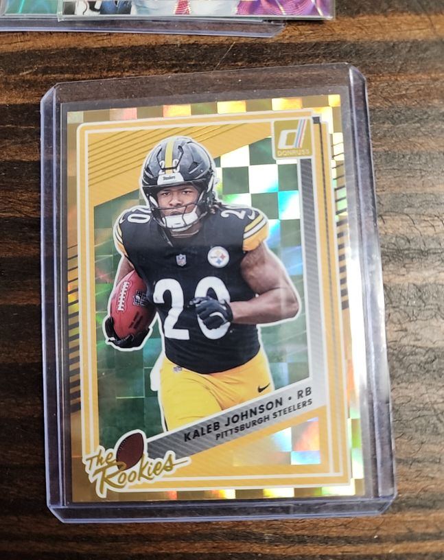 2025 Donruss #20 Kaleb Johnson The Rookies — front