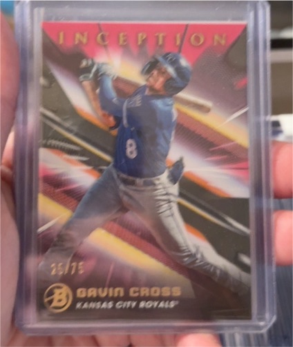 2023 Bowman Inception #73 Gavin Cross — front