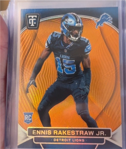 2024 Panini Totally Certified #124 Ennis Rakestraw Jr. — front