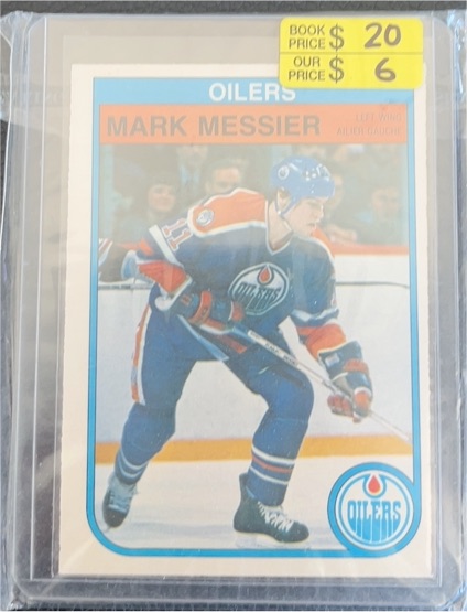 1982-83 O-Pee-Chee #117 Mark Messier — front