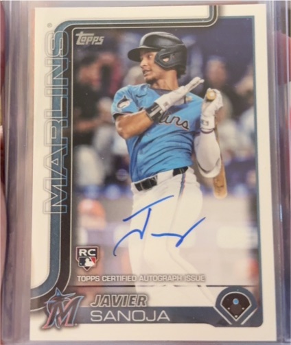 2025 Topps Series 2 #653 Javier Sanoja — front