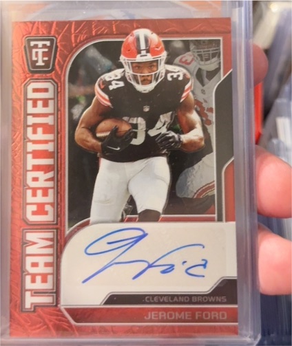 2024 Panini Totally Certified #SSD-JFD Jerome Ford — front