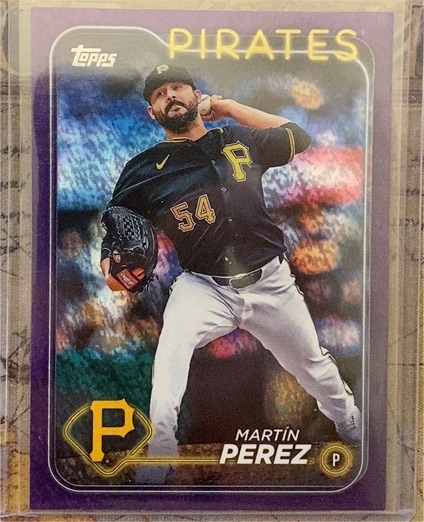 2024 Topps Update #US75 Martin Perez — front