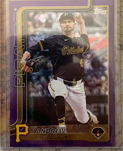 2025 Topps Update #US299 Andrew Heaney — front