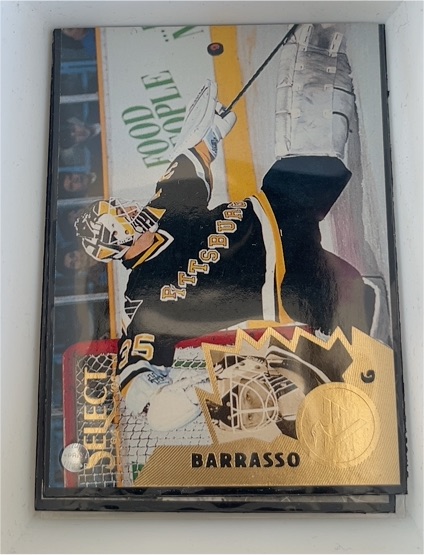 1994-95 Pinnacle #20 Tom Barrasso — front