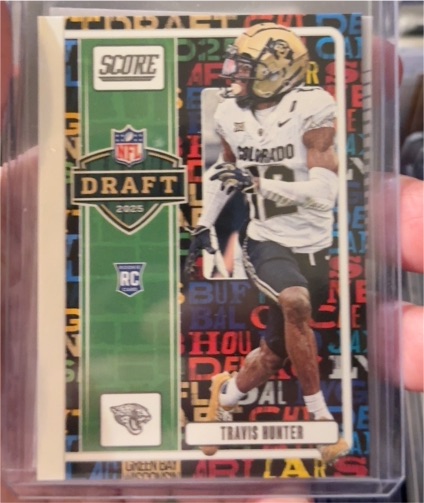 2025 Panini Score NFL Draft #11 Travis Hunter — front