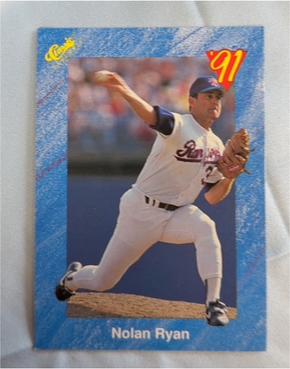 1991 Classic #T86 Nolan Ryan — front