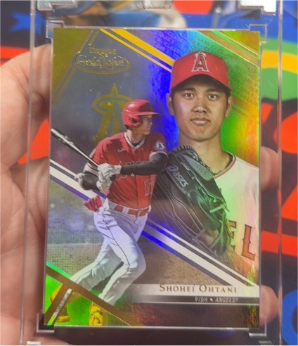 2021 Topps Gold Label #7 Shohei Ohtani — front