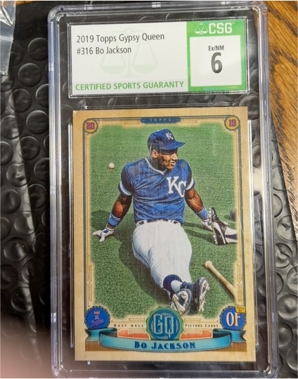 2019 Topps Gypsy Queen #316 Bo Jackson — front