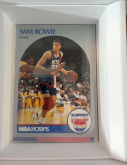 1990 NBA Hoops #194 Sam Bowie — front