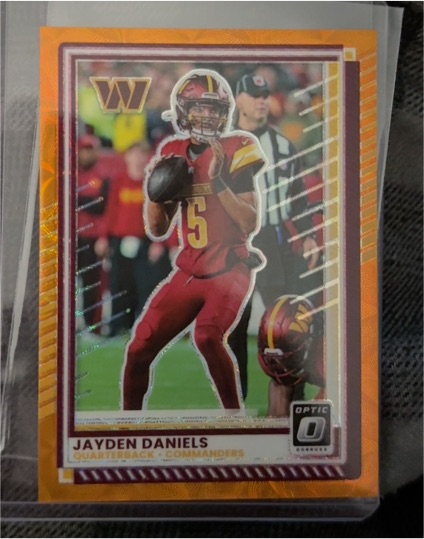 2025 Panini Donruss Optic #23 Jayden Daniels — front