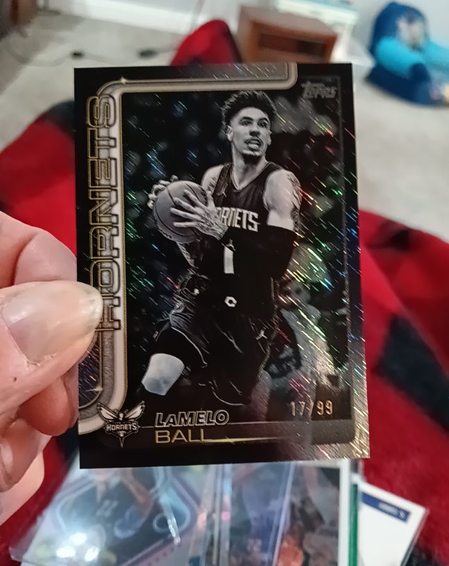 2025-26 Topps Black Friday Blackout #67 LaMelo Ball — front