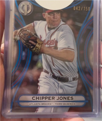 2025 Topps Tribute #14 Chipper Jones — front