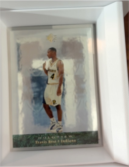 1995-96 SP Premium Collection Holoview #15 Travis Best — front