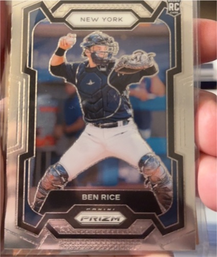 2024 Panini Prizm #272 Ben Rice — front