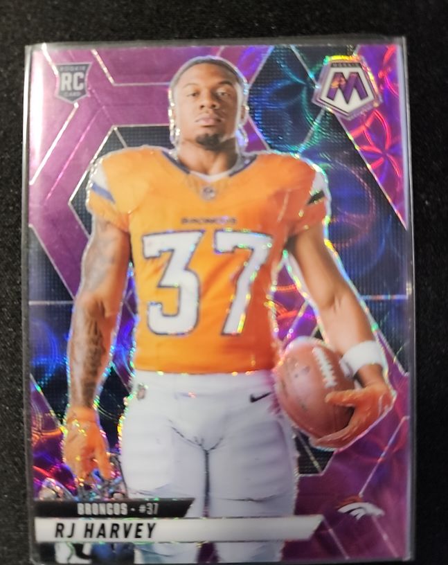 2025 Panini Mosaic #284 RJ Harvey — front