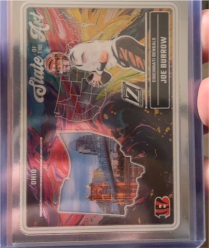 2024 Panini Zenith State of the Art #3 Joe Burrow — front