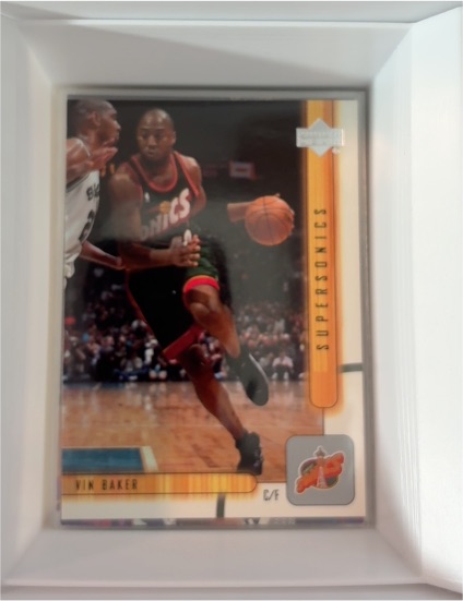 1997 Upper Deck Arby's #RB4 Vin Baker — front