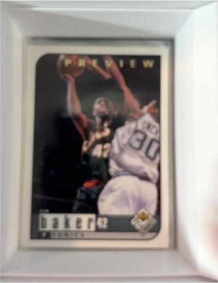 1998-99 Upper Deck UD Choice Preview #42 Vin Baker — front