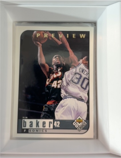 1998-99 Upper Deck UD Choice Preview #131 Vin Baker — front