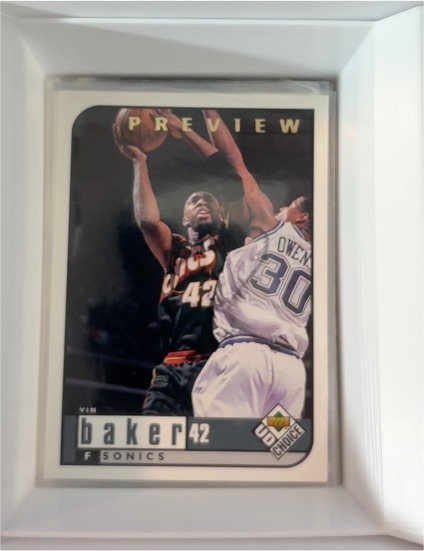 1998-99 Upper Deck UD Choice Preview #131 Vin Baker — front
