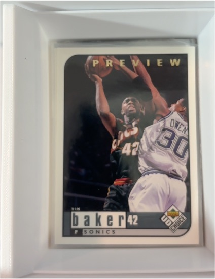 1998-99 Upper Deck UD Choice Preview #131 Vin Baker — front