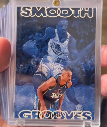 1996-97 Upper Deck #SG3 Grant Hill Smooth Grooves — front