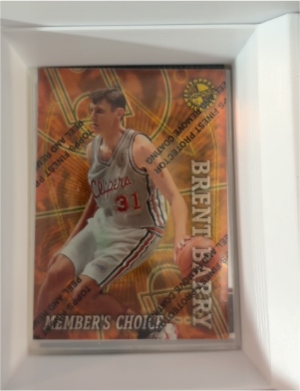 1995-96 Topps Stadium Club Members Only #50 Brent Barry — front