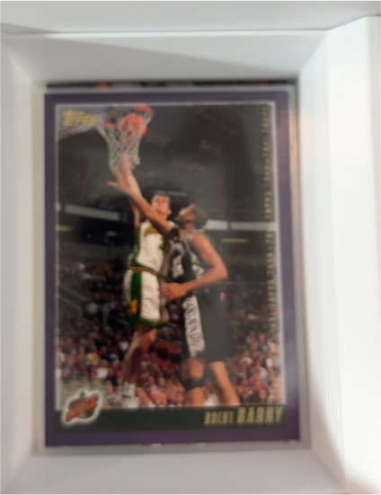 2000-01 Topps #204 Brent Barry — front