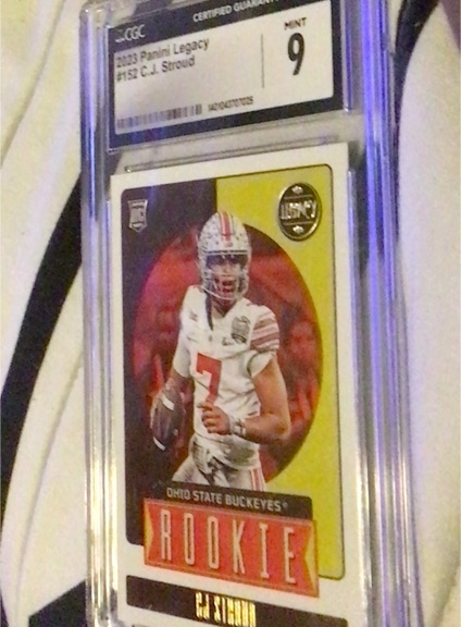 2023 Panini Legacy #152 C.J. Stroud Rookie — front