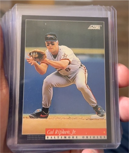 1994 Score #85 Cal Ripken Jr. — front