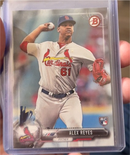 2017 Bowman #98 Alex Reyes — front