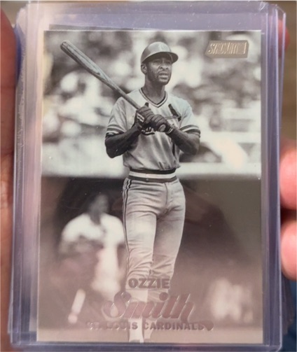 2017 Topps Stadium Club #218 Ozzie Smith — front