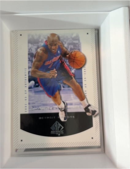 2002-03 SP Authentic #23 Chauncey Billups — front
