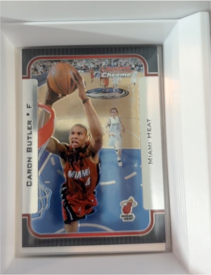 2003-04 Bowman Chrome #16 Caron Butler — front