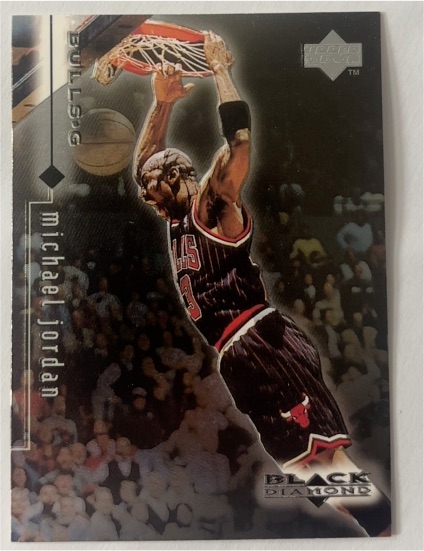 1998-99 Upper Deck Black Diamond #11 Michael Jordan — front