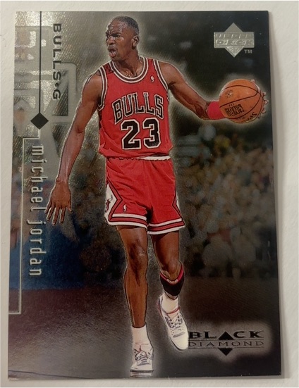 1998-99 Upper Deck Black Diamond #5 Michael Jordan — front
