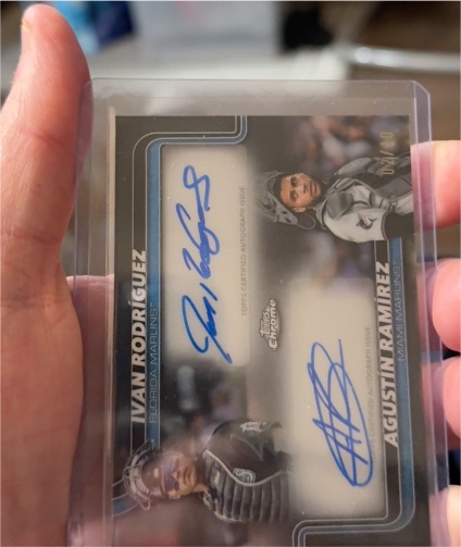 2025 Topps Chrome Update #RA-IR Ivan Rodriguez /10 — front