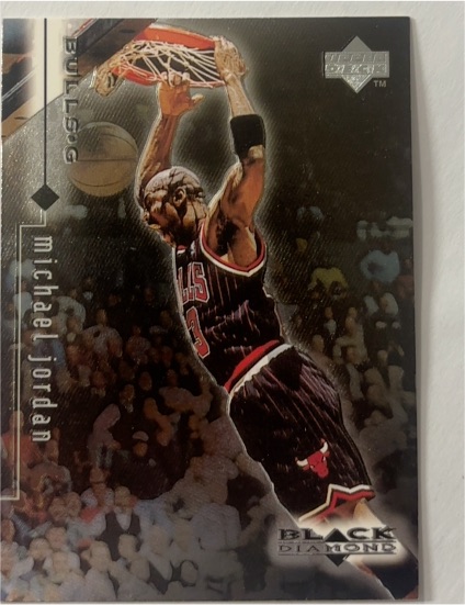 1998-99 Upper Deck Black Diamond #11 Michael Jordan — front