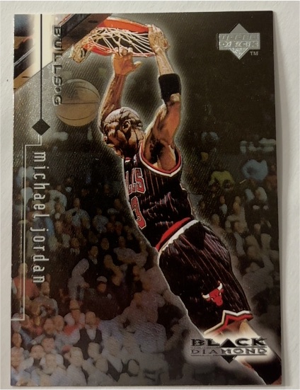 1998-99 Upper Deck Black Diamond #8 Michael Jordan — front