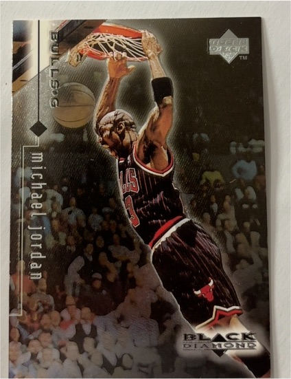 1998-99 Upper Deck Black Diamond #6 Michael Jordan — front