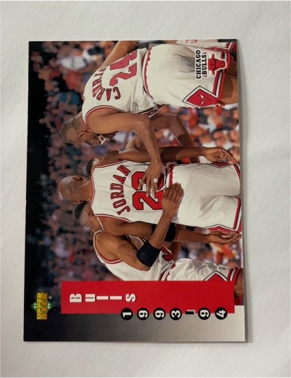 1993-94 Upper Deck #213 Michael Jordan — front