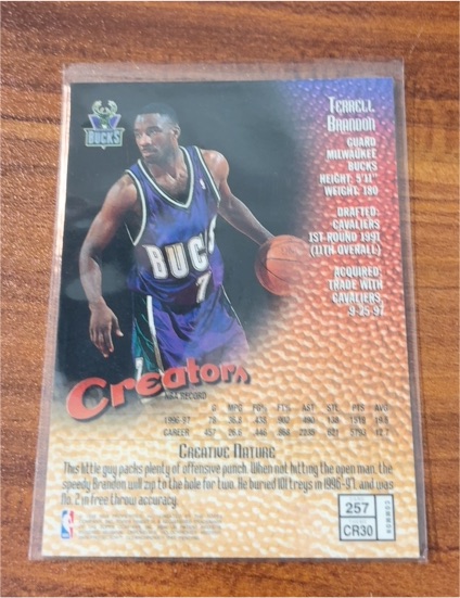 1997 Topps Finest #257 Todd Day — front