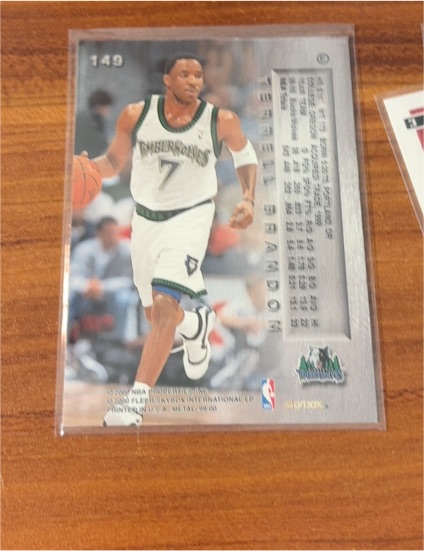 2001 Upper Deck Ovation #149 Terrell Brandon — front