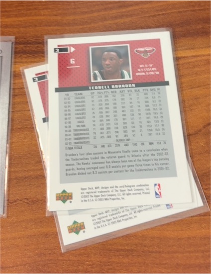1996 Upper Deck Collector's Choice #6 Terrell Brandon — front