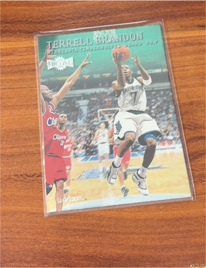 1999-00 Skybox Metal #149 Terrell Brandon — front