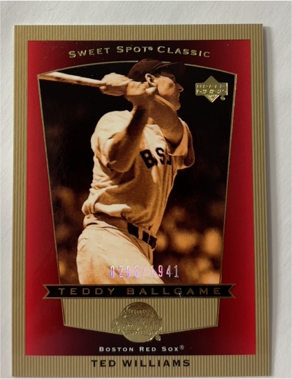 2003 Upper Deck Sweet Spot Classic #114 Ted Williams — front
